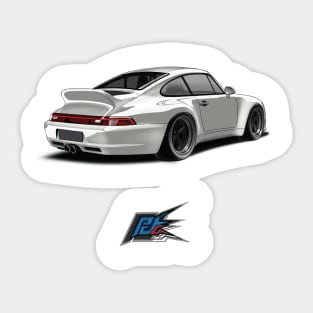 guntherwerks porsche 993 Sticker